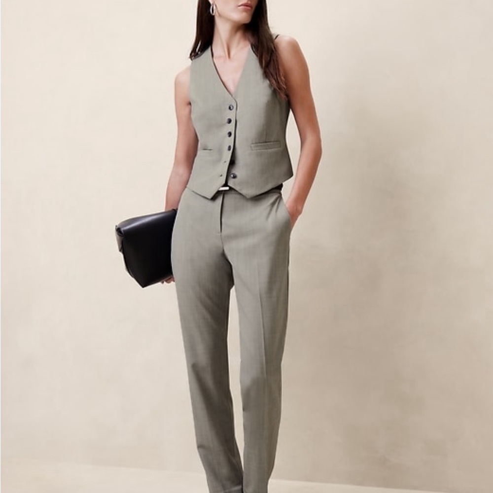 Siena Italian wool slim ankle pan